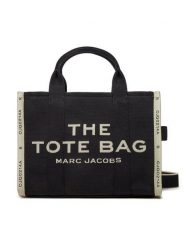 Marc Jacobs Torebka The Jacquard Medium Tote Bag M0017027 Czarny. Czarne torebki klasyczne damskie Marc Jacobs, z materiału, bez dodatków. Za 1,719.00 zł.