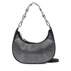 Torebka Steve Madden. Czarne listonoszki damskie Steve Madden, bez wzorów, bez dodatków. Za 339.99 zł.