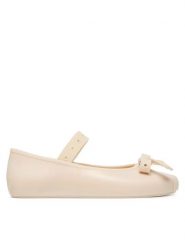 Melissa Baleriny Sophie Crush Ad 37836 Beżowy. Brązowe balerinki damskie Melissa, bez wzorów, z tworzywa sztucznego. Za 358.99 zł.