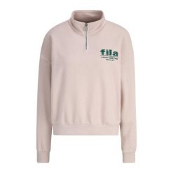Bluza damska FILA Lima. Brązowe bluzy damskie Fila, xs, bez wzorów, bez kaptura. Za 149.99 zł.