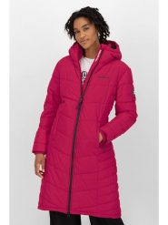 Alife and kickin Płaszcz zimowy "VedaAK" w kolorze różowym rozmiar: M. Różowe płaszcze damskie Alife and Kickin, na zimę, m, bez wzorów, z puchu, bez kaptura. Za 406.57 zł.