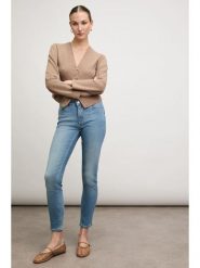 Blue Fire Dżinsy "Chloe" - Skinny fit - w kolorze niebieskim rozmiar: W28/L29. Niebieskie jeansy damskie Blue Fire. Za 169.95 zł.