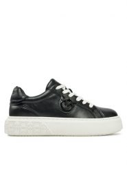 PINKO Sneakersy Yoko 12 SS0071P001 Czarny. Czarne obuwie sportowe damskie Pinko, ze skóry, bez zapięcia. Za 599.99 zł.