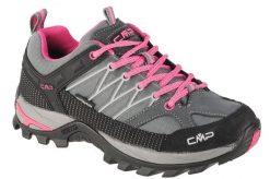 Damskie Niskie buty trekkingowe CMP Rigel waterprof. Czerwone obuwie trekkingowe damskie CMP, z materiału, bez zapięcia. Za 379.99 zł.