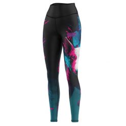 Legginsy sportowe damskie z wysokim stanem EXTREME HOBBY VIVID BULL TERRIER. Czarne legginsy damskie EXTREME HOBBY, s, bez wzorów, z elastanu. Za 229.00 zł.