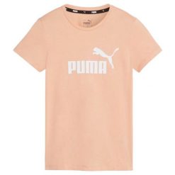 T-shirt Damski Logo Essential. Zielone t-shirty damskie Puma, m, bez wzorów, bez kołnierzyka. Za 143.99 zł.