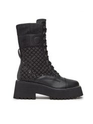 Liu Jo Trapery Flair 04 SF3017 TX040 Czarny. Czarne trapery damskie Liu Jo, z materiału, bez zapięcia. Za 1,319.00 zł.
