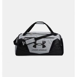 Torba sportowa UNDER ARMOUR Undeniable 5.0 Large wodoodporna. Szare torby sportowe Under Armour, bez wzorów. Za 209.99 zł.