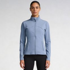 Damska kurtka Softee Fusion Azul Acero. Niebieskie kurtki sportowe damskie Softee, m, bez wzorów, z elastanu, bez kaptura. Za 182.00 zł.
