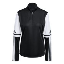 Damska bluza dresowa adidas Squadra25. Białe bluzy damskie Adidas, na zimę, l, bez wzorów, z dresówki, bez kaptura. Za 173.99 zł.