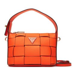 Torebka Guess. Brązowe torebki klasyczne damskie Guess, bez dodatków. Za 469.99 zł.