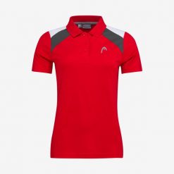 Koszulka polo damska CLUB 22 Tech. Białe bluzki damskie Head, xl, bez wzorów, z materiału, bez kołnierzyka, bez ramiączek. W wyprzedaży za 140.00 zł.