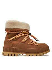 Palladium Śniegowce Pallashock Hiver 94349-252-M Brązowy. Brązowe śniegowce damskie Palladium, ze skóry. Za 479.99 zł.