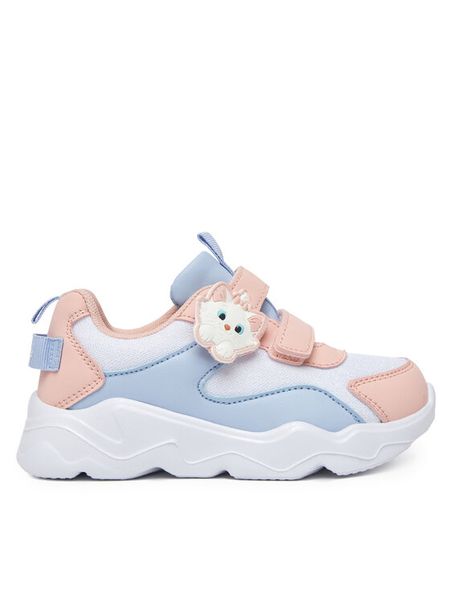 Disney Classics Sneakersy CP23-SS25-135DCLS Kolorowy. Buty sportowe dziewczęce Disney Classics, bez wzorów, ze skóry, bez zapięcia. Za 119.99 zł.