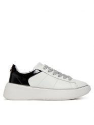 TWINSET Sneakersy 251TCP042 Biały. Białe obuwie sportowe damskie Twinset, ze skóry, bez zapięcia. Za 429.99 zł.