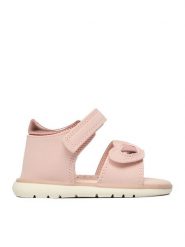 Nelli Blu Sandały CEO-CM250521-8 Różowy. Czerwone sandały dziewczęce Nelli Blu, ze skóry, bez obcasa, bez zapięcia. Za 79.99 zł.