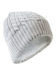 Camel Active Czapka w kolorze jasnoszarym rozmiar: onesize. Szare czapki damskie Camel Active, z aplikacjami, z materiału. Za 122.96 zł.