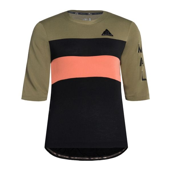 Koszulka rowerowa damska Maloja WallisM. Niebieskie koszulki damskie Maloja, s, bez wzorów, bez kołnierzyka, bez ramiączek. Za 199.00 zł.