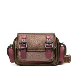 Torebka Hispanitas. Brązowe listonoszki damskie Hispanitas, bez wzorów, bez dodatków. Za 479.99 zł.