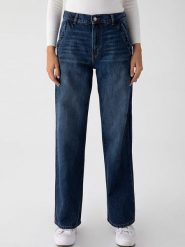 LTB Dżinsy "Lenora" - Comfort fit - w kolorze granatowym rozmiar: W28. Niebieskie jeansy damskie LTB, z podwyższonym stanem. Za 65.69 zł.
