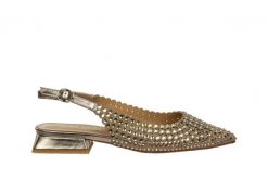 Sandały Alma En Pena V250488 Diva Bronze 207003, Złoty, Skóra ekologiczna - 37. Brązowe sandały damskie Alma En Pena, z aplikacjami, ze skóry ekologicznej, bez obcasa, bez zapięcia. W wyprzedaży za 404.10 zł.