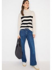 Cecil Golf w kolorze kremowo-czarnym rozmiar: XL. Brązowe golfy damskie Cecil, xl, bez wzorów, bez ramiączek. Za 122.38 zł.