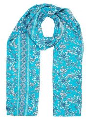 Ipanima Szal w kolorze turkusowym - 180 x 100 cm rozmiar: onesize. Niebieskie szaliki damskie Ipanima, bez wzorów, z materiału. Za 34.99 zł.