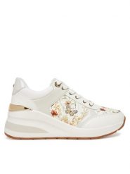 Aldo Sneakersy Iconistep 13918702 Biały. Białe obuwie sportowe damskie ALDO, ze skóry, bez zapięcia. Za 229.99 zł.