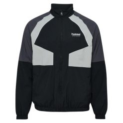 Bluza dresowa zapinana na zamek błyskawiczny Hummel Loose. Czarne bluzy damskie Hummel, xl, bez wzorów, z dresówki, bez kaptura. Za 263.35 zł.