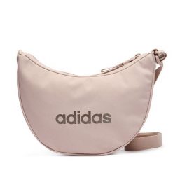 Torebka adidas. Brązowe listonoszki damskie Adidas, bez wzorów, bez dodatków. Za 79.99 zł.