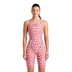Strój startowy pływacki damski Arena Powerskin St Next Ob. Białe kombinezony damskie Arena, z aplikacjami, z elastanu, bez kołnierzyka, bez ramiączek. Za 599.00 zł.