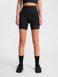 Szorty damskie Hummel Hiit Intensity. Czarne spodenki sportowe damskie Hummel, na jesień, xs, bez wzorów, z materiału, z standardowym stanem, na fitness i siłownię. Za 256.50 zł.