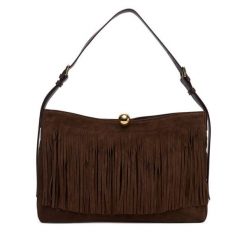 Torebka Furla. Brązowe torebki klasyczne damskie Furla, bez dodatków. Za 2,024.00 zł.