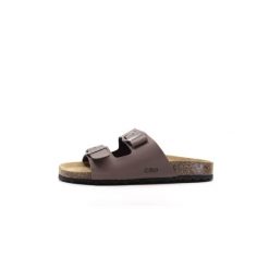 Klapki damskie CMP ECO THALITHA. Brązowe klapki damskie CMP, bez wzorów, bez obcasa, bez zapięcia. Za 129.99 zł.