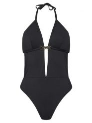 Liu Jo Beachwear Strój kąpielowy VA5027 J6447 Czarny. Czarne stroje jednoczęściowe Liu Jo Beachwear, bez wzorów, z syntetyku. Za 439.99 zł.