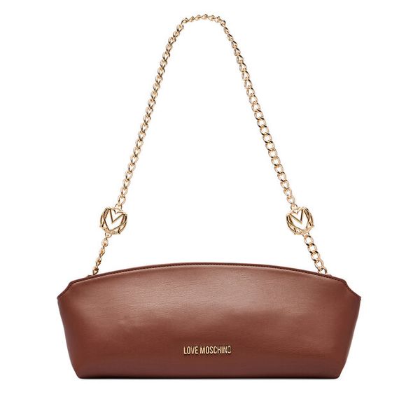Torebka LOVE MOSCHINO. Brązowe torebki klasyczne damskie Love Moschino, bez dodatków. Za 749.99 zł.