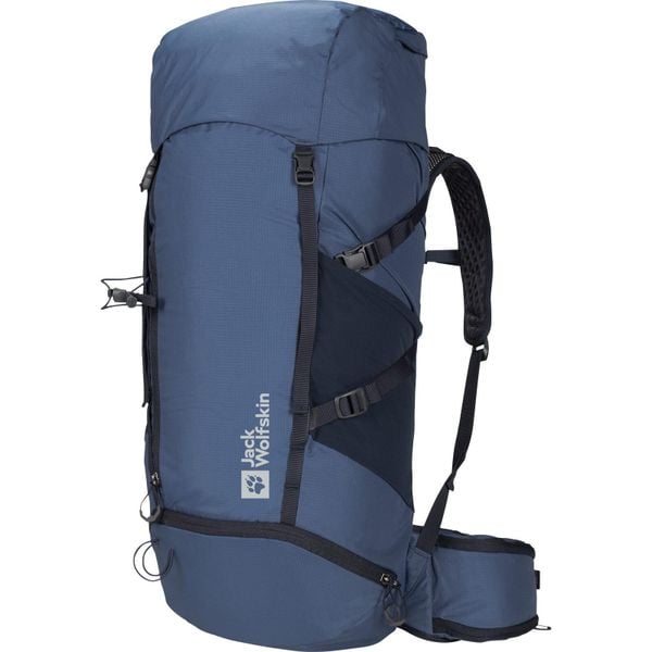 Plecak turystyczny Jack Wolfskin Cyrox Shape S-L. Niebieskie plecaki Jack Wolfskin, bez wzorów. Za 419.99 zł.