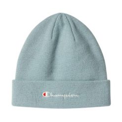 Czapka Champion Beanie Cap 806064. Niebieskie czapki damskie Champion, na zimę, bez wzorów. Za 54.90 zł.