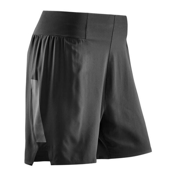 Krótkie spodenki sportowe do biegania CEP damskie. Czarne spodenki sportowe damskie CEP, xs, bez wzorów, do biegania. Za 199.00 zł.