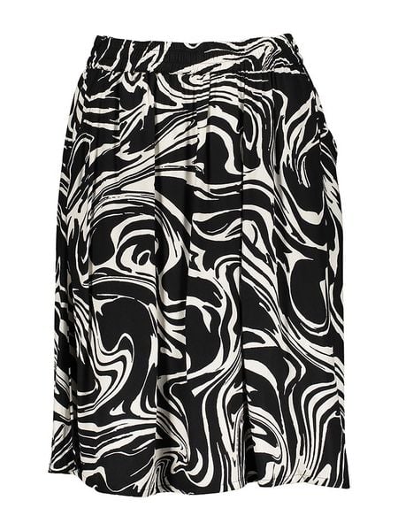 Kaffe Spódnica w kolorze czarno-białym rozmiar: 40. Białe spódnice damskie Kaffe, bez wzorów, midi. Za 74.63 zł.