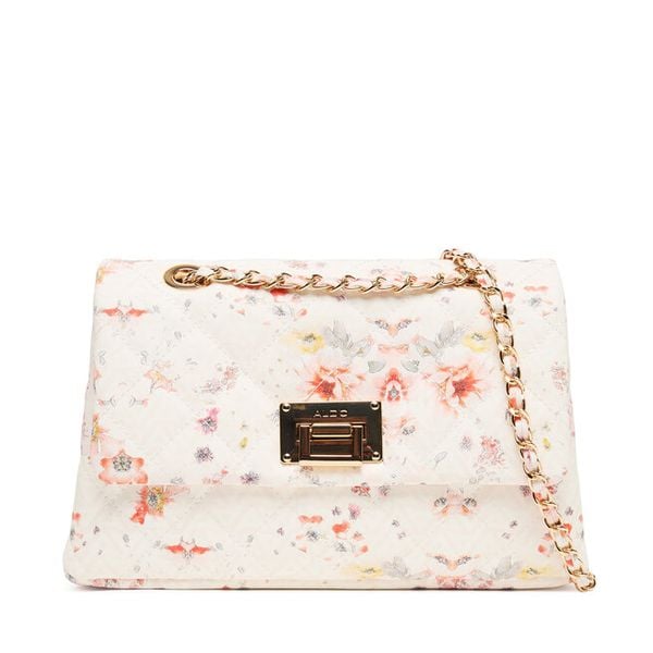 Torebka Aldo. Białe listonoszki damskie ALDO, bez wzorów, bez dodatków. Za 129.99 zł.