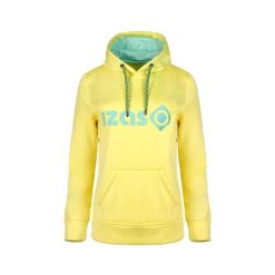 Bluza z kapturem damska IZAS DUERO: styl i funkcjonalność na co dzień. Żółte bluzy damskie Izas, bez wzorów, z kapturem. W wyprzedaży za 182.57 zł.