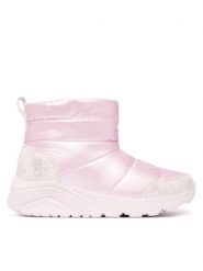 Skechers Śniegowce 310816L/LTPK Czarny. Czarne kozaki dziewczęce Skechers, bez wzorów, ze skóry, bez obcasa, bez zapięcia. Za 279.99 zł.
