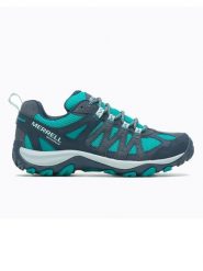 Merrell Buty turystyczne "Accentor 3" w kolorze turkusowo-niebieskim rozmiar: 36. Niebieskie obuwie trekkingowe damskie Merrell, z gore-texu, bez zapięcia. Za 314.75 zł.