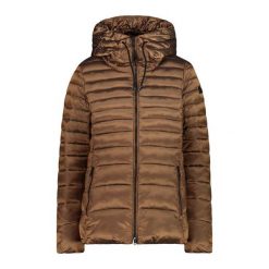 Kurtka damska turystyczna CMP 32K3076. Brązowe kurtki damskie CMP, xs, bez wzorów, bez kaptura. W wyprzedaży za 370.99 zł.