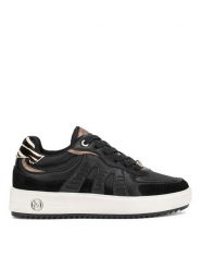 MEXX Sneakersy MI001010243W Czarny. Czarne obuwie sportowe damskie Mexx, ze skóry, bez zapięcia. W wyprzedaży za 169.99 zł.