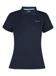 Icepeak Funkcyjna koszulka polo "Bayard" w kolorze granatowym rozmiar: S. Niebieskie koszulki damskie Icepeak, s, bez wzorów, z materiału, bez kołnierzyka, bez ramiączek. Za 61.46 zł.