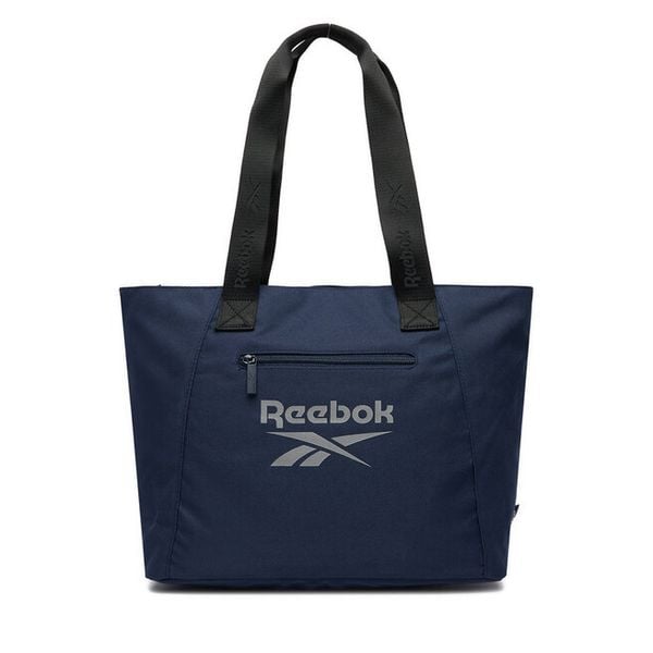 Torebka Reebok. Niebieskie shopper bag Reebok, bez wzorów, bez dodatków. Za 79.99 zł.