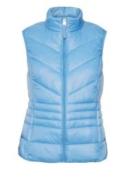 Vero Moda Kamizelka pikowana w kolorze błękitnym rozmiar: L. Niebieskie kamizelki damskie Vero Moda, l, bez wzorów, bez kaptura. Za 116.45 zł.