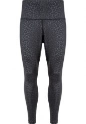 Damskie legginsy Q Sportswear Siantar Long. Czarne legginsy sportowe damskie ENDURANCE Q, bez wzorów, z materiału, do biegania. Za 238.00 zł.